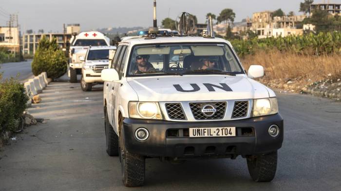 Rocket fire in Lebanon injures four Italian UN peacekeepers 