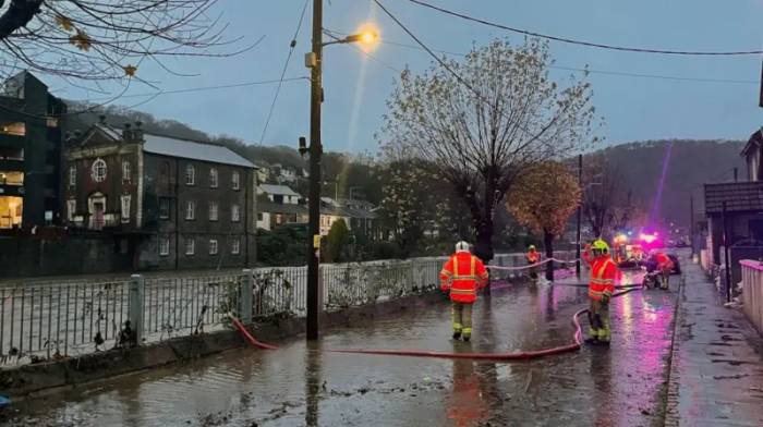 Flood warnings remain as Storm Bert causes chaos across UK -  VIDEO 