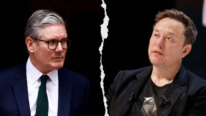 Musk labels UK a 'tyrannical police state' 