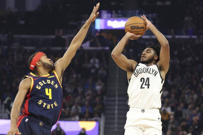 NBA: Schroder's 31 points lead Nets to comeback victory over Warriors