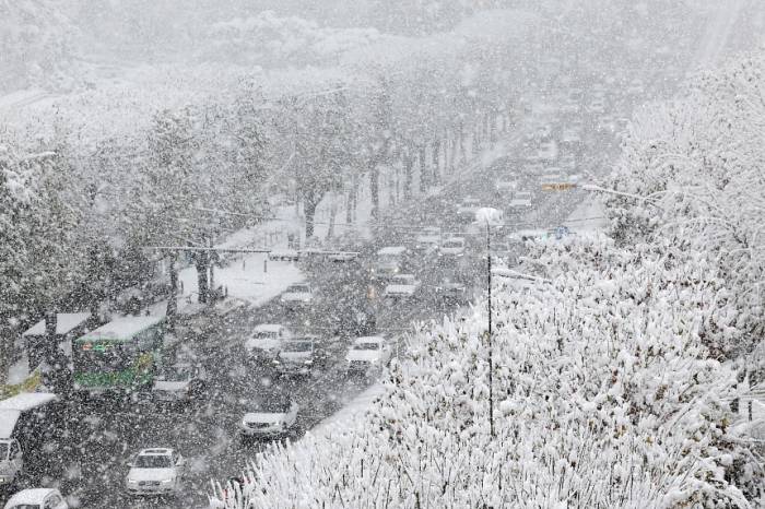 Seoul experiences heaviest November snowfall in over a century