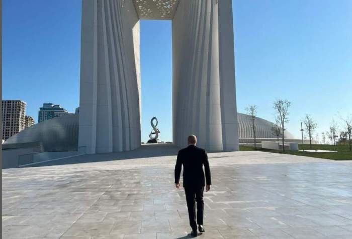 News about - First VP Mehriban Aliyeva shares posts from Victory Park, National Flag Square -  PHOTO 