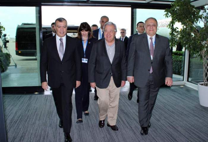 UN chief Guterres arrives in Baku for COP29