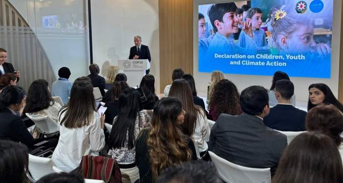 Azerbaijan pledges to prioritize children in climate policy 