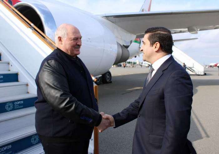 Belarusian, Serbian, Slovak presidents arrive in Azerbaijan for COP29