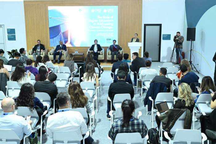COP29 in Baku highlights role of higher education in tackling climate change 