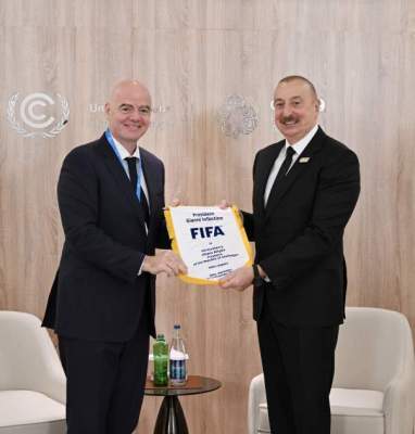 News about - President Aliyev and Gianni Infantino hail successful Azerbaijan-FIFA cooperation