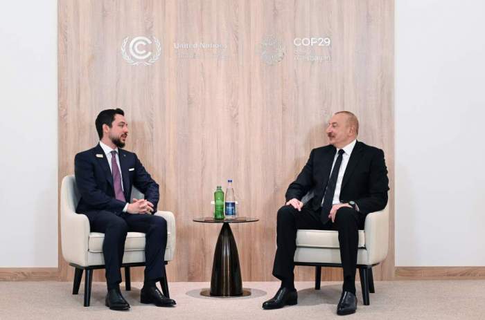 Jordan’s Crown Prince congratulates President Aliyev on successful organization of COP29