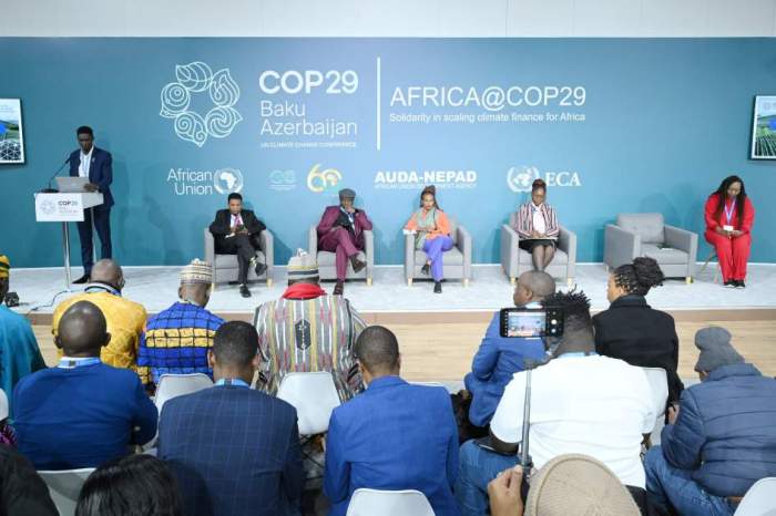 African leaders urge global action on climate justice at COP29