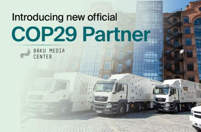 Baku Media Center declared official broadcaster for COP29
