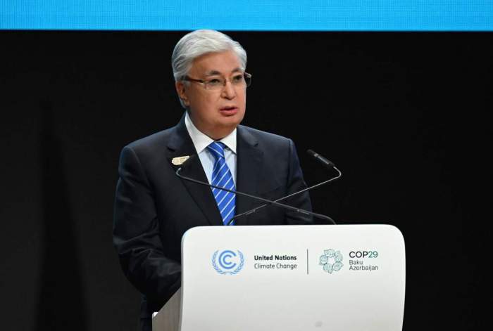 COP29: Kazakh President outlines crucial actions to address climate change 