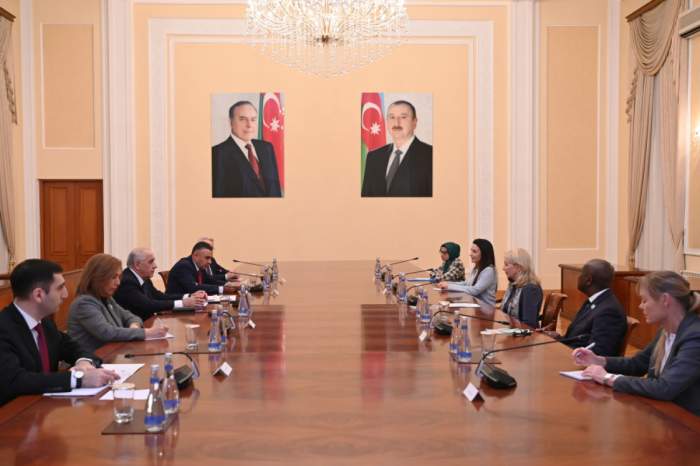 Azerbaijan's Prime Minister meets with UNICEF Executive Director 