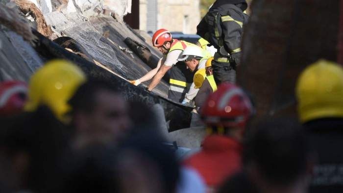 At least 14 people have died due to a roof collapse at a Serbian railway station
