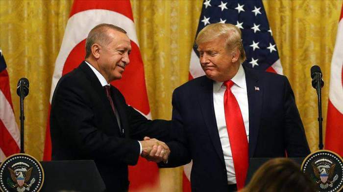 Erdogan holds phone call with Trump