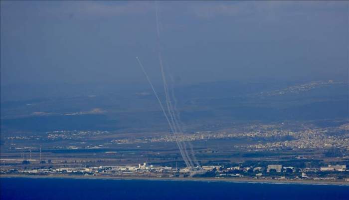 Hezbollah claims to have fired rockets at intelligence base near Tel Aviv