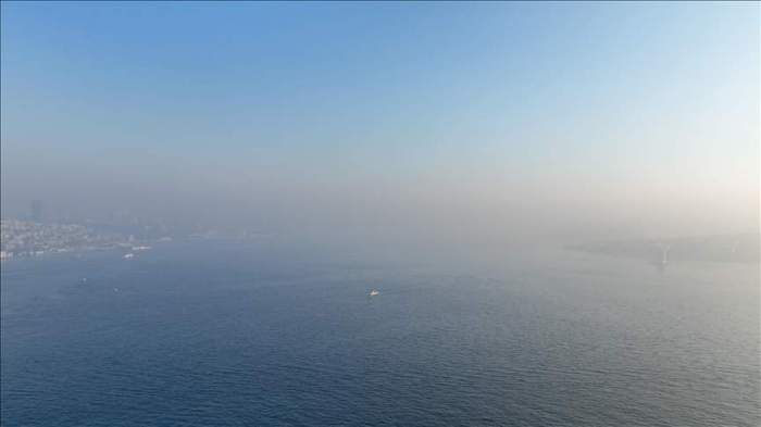 Istanbul Strait maritime traffic suspended due to heavy fog
