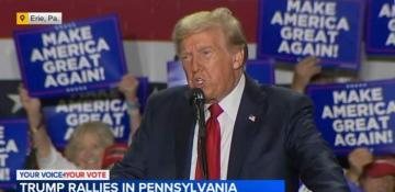 Trump reports mass election fraud in Pennsylvania