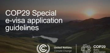 Azerbaijan introduces free ‘COP29 special visa’ for conference participants