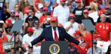 Trump set to address supporters as he nears election victory