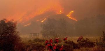 Thousands evacuated as wildfire continues to spread in California