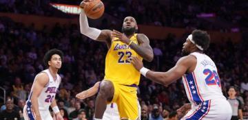 NBA: Lakers bounce back with 116-106 win over 76ers