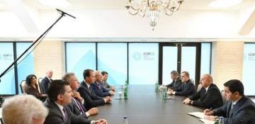 President of Azerbaijan Ilham Aliyev met with U.S. delegation led by member of House of Representatives 