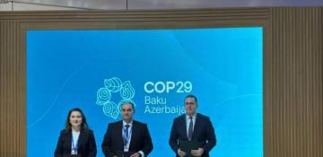 COP29 features signing of MoU on wind power plant construction in Azerbaijan’s Kalbajar