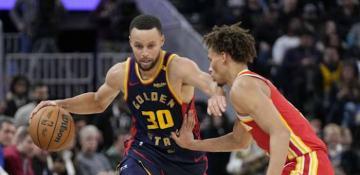 NBA: Warriors cruise to 120-97 victory over Hawks