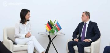 Azerbaijani, German FMs discuss Baku-Yerevan normalization 