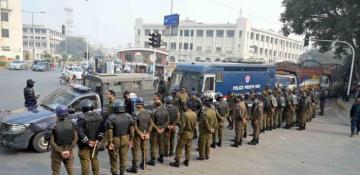 Pakistan's capital locked down to block rally by Imran Khan supporters 