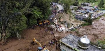 At least 20 dead as floods, landslides devastate western Indonesia