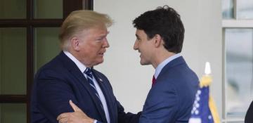 Canada's Trudeau meets with Trump amid tariff threats over border issues