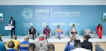 African leaders urge global action on climate justice at COP29