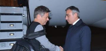 Germany's vice chancellor arrives in Azerbaijan