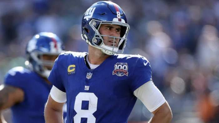 Giants cut ties with quarterback Daniel Jones 