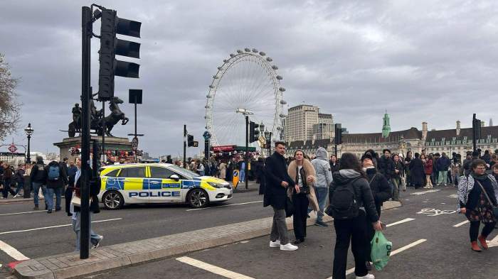Man in critical condition after Westminster Bridge stabbing in London
