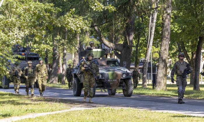 NATO’s multinational military drills start in Estonia