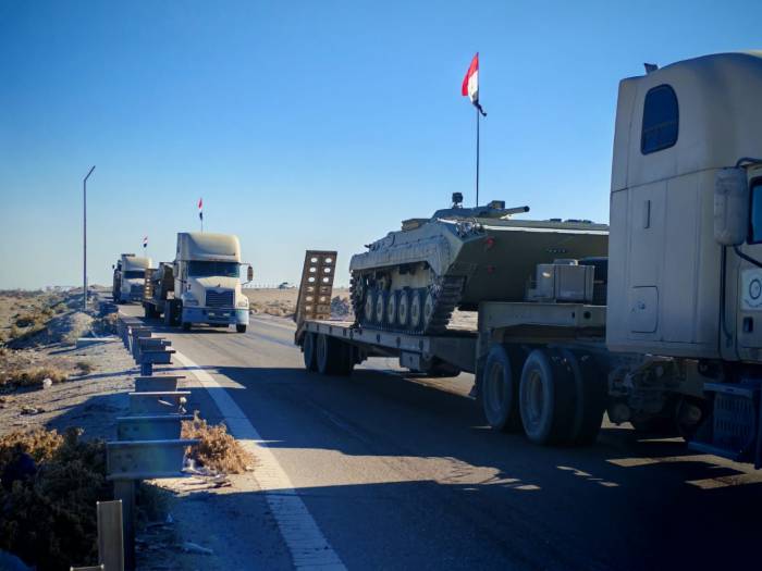 Iraq deploys armored units to Syria border amid rising tensions