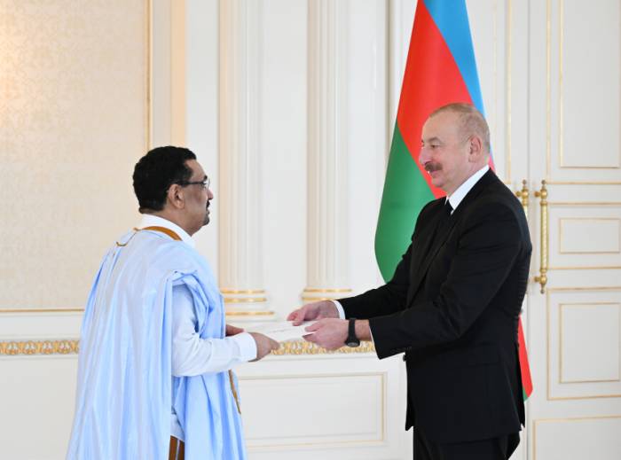 President Aliyev hails traditionally friendly ties between Azerbaijan, Mauritania