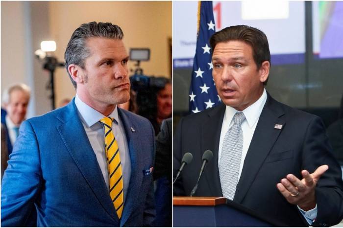 Trump considers replacing Hegseth with Florida governor DeSantis as Pentagon chief