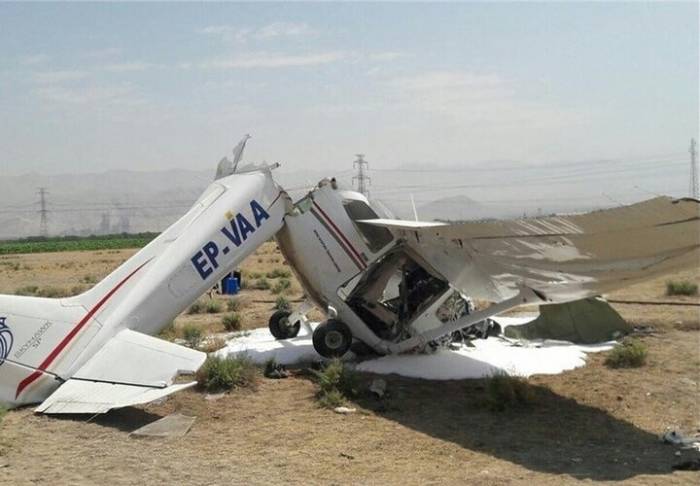 Training plane crashes in southwest Iran, two killed