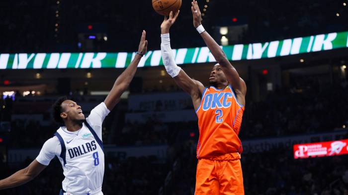 Gilgeous-Alexander shines as Thunder defeat Mavericks to reach NBA Cup semifinals