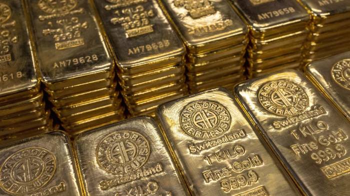 Gold prices drop amid mixed US data
