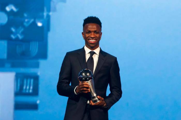 Real Madrid's star Vinicius Junior wins 2024 Best FIFA Men's Player award