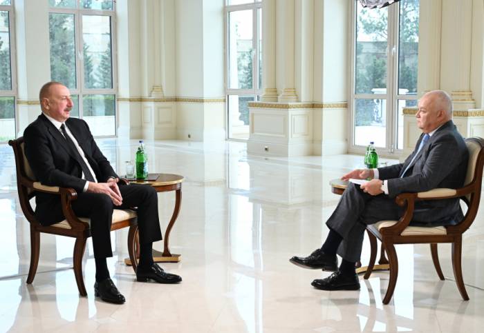 Azerbaijan perceived as independent player both West and East: President Aliyev’s interview with Rossiya Segodnya