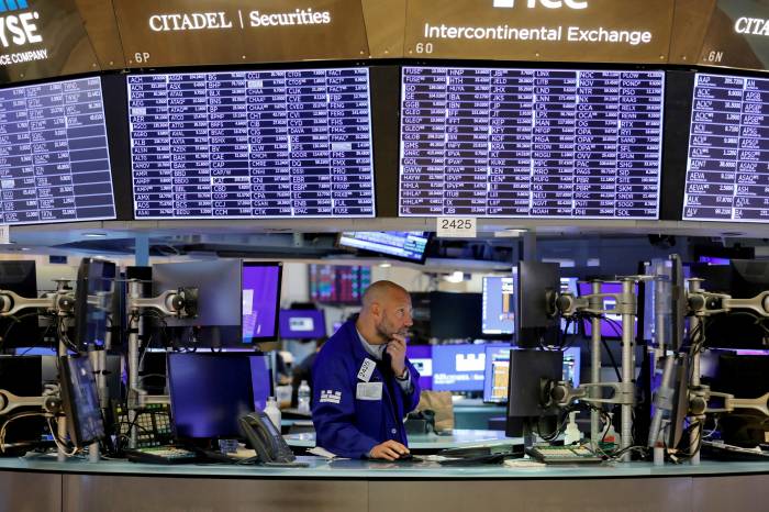 US stocks surge after inflation data shows slower price growth