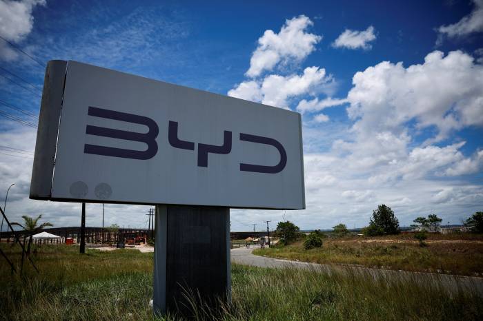 Brazil halts BYD factory construction over alleged ‘slave-like’ conditions
