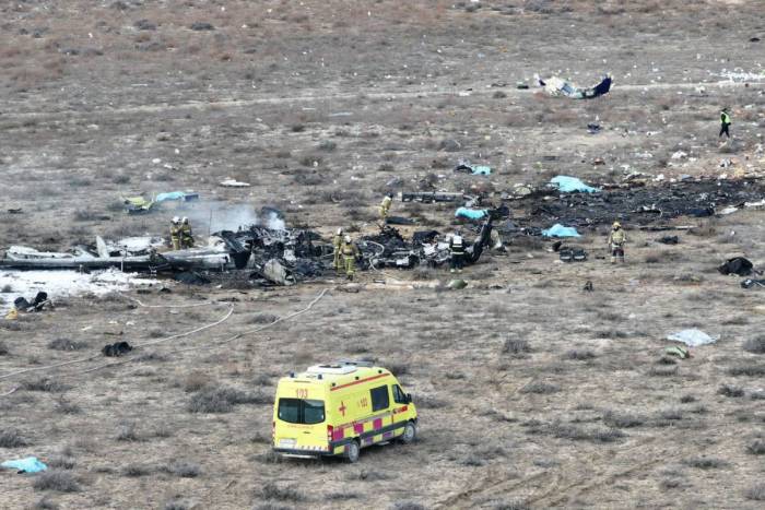 2024/12/1735117025.jpg + Azerbaijan Airlines passenger plane crash IN PHOTOS News about - Azerbaijan Airlines passenger plane crash IN PHOTOS