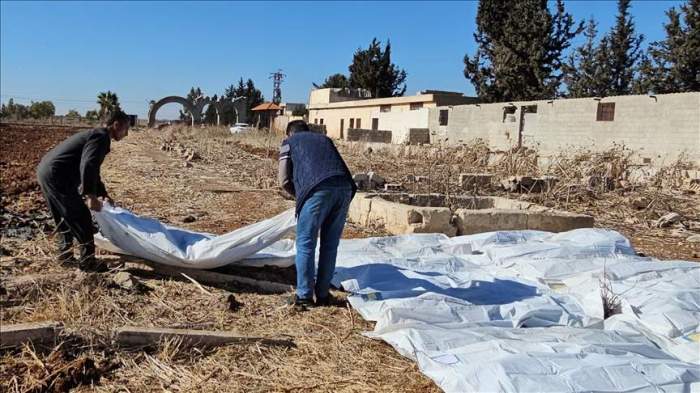 Over 12 mass graves discovered in Syria's Daraa