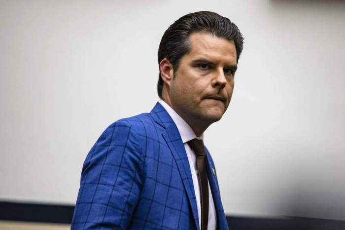 Former Rep. Matt Gaetz seeks restraining order to halt release of House Ethics report 